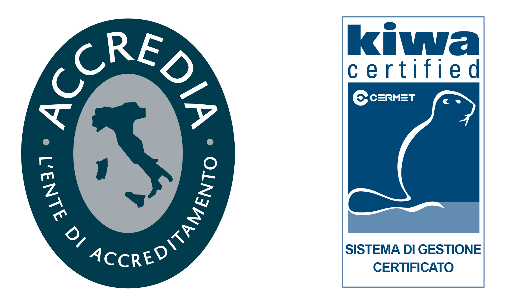 Certificazioni Accredia e Kiwa